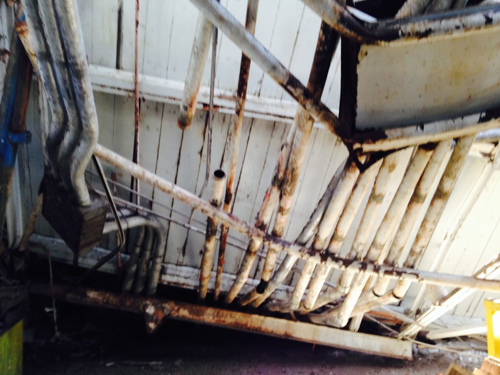 ClarksScrapMetalsRoofCollapse4 Clarks Scrap Metal Clarks Scrap